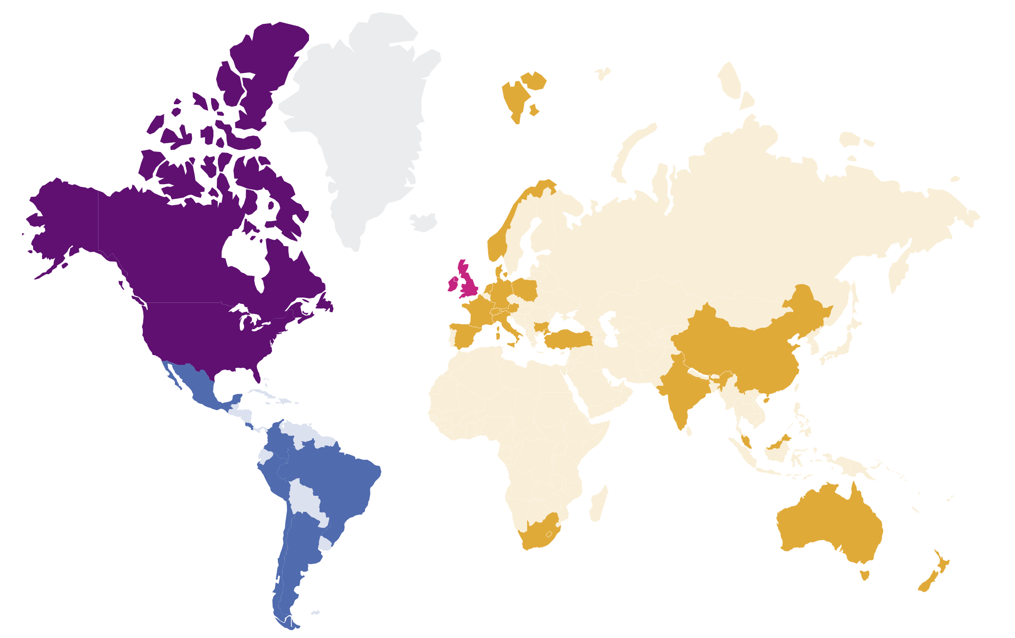 Image of world map